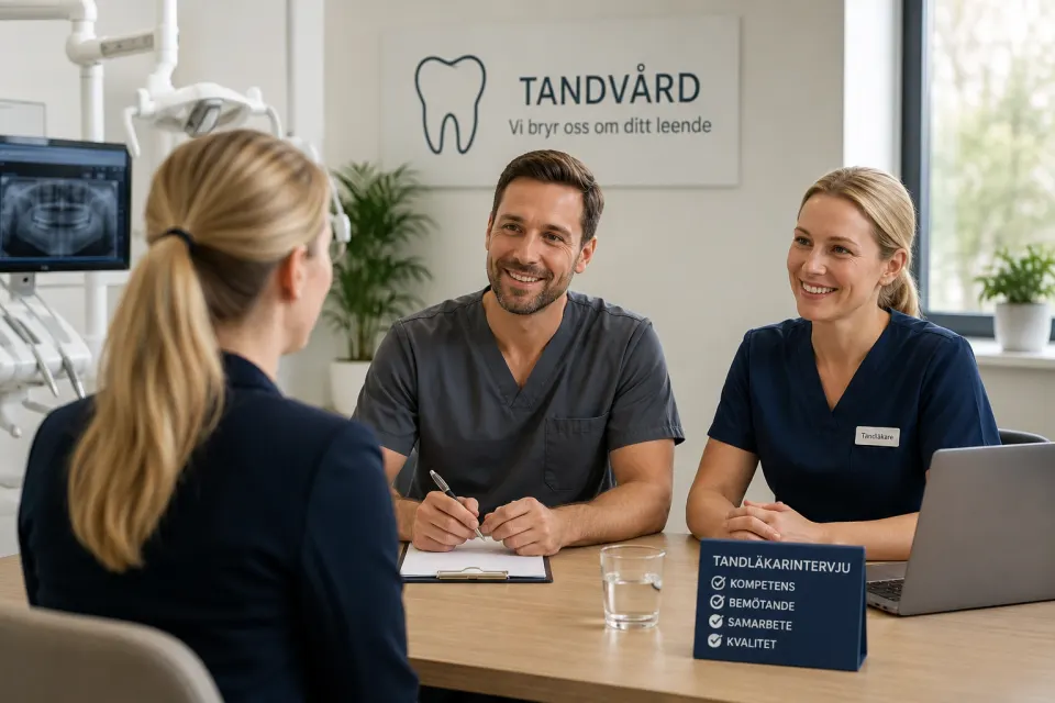 Tips inför tandläkarintervjun